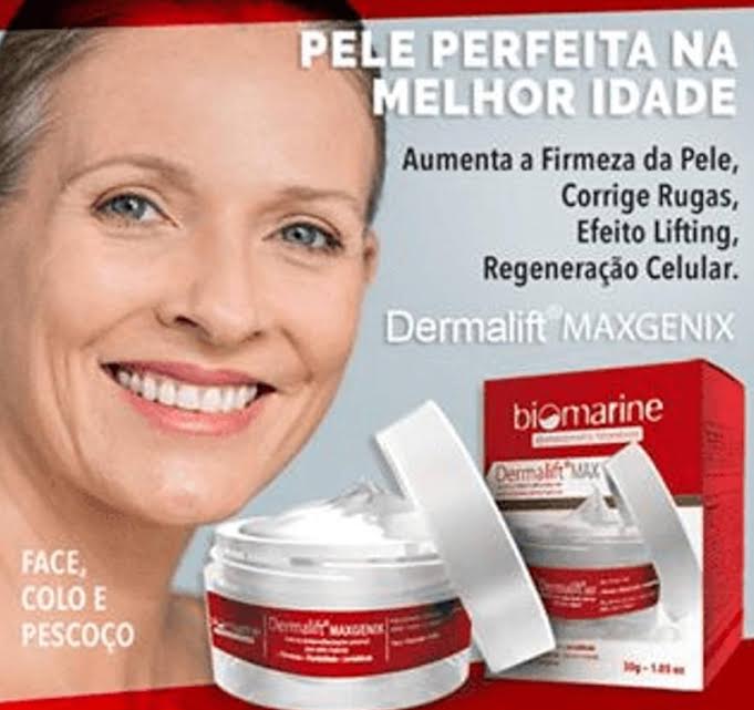 Dermalift Maxgenix Antienvelhecimento Universal Peles Maduras e Desvitalizadas