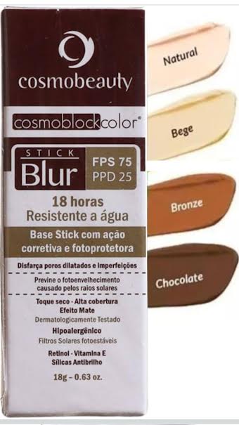 STICK  BLUR FPS 75 PPD 25 COR BRONZE