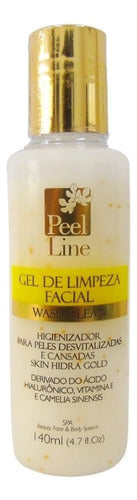 Peel Line Wash Clean Gel De Limpeza Facial 140ml Tipo De Pele Desvitalizadas