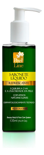 Sabonete Liquido Antioleosidade 135ml - Peel Line